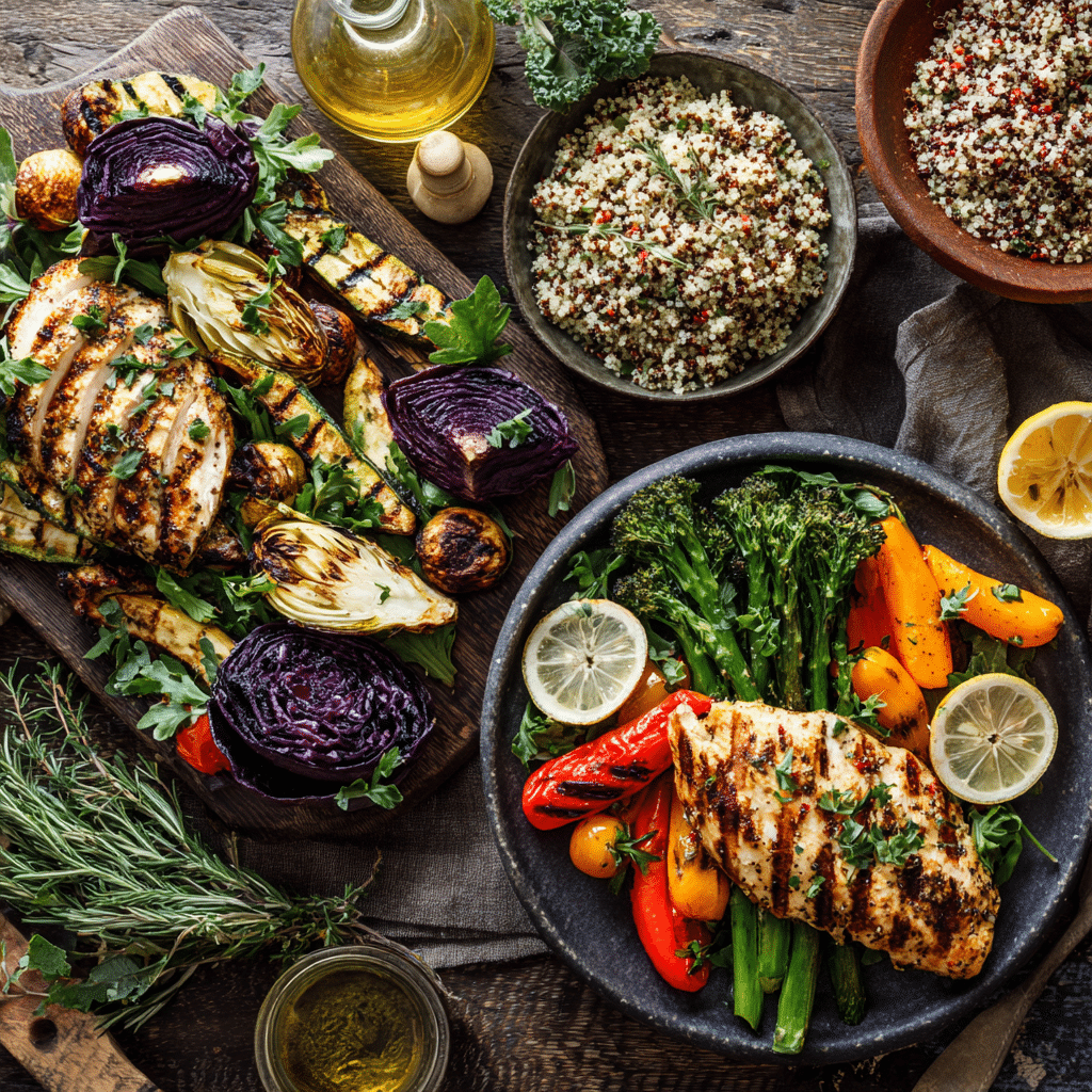 7 day meal plan for weight loss and muscle gain