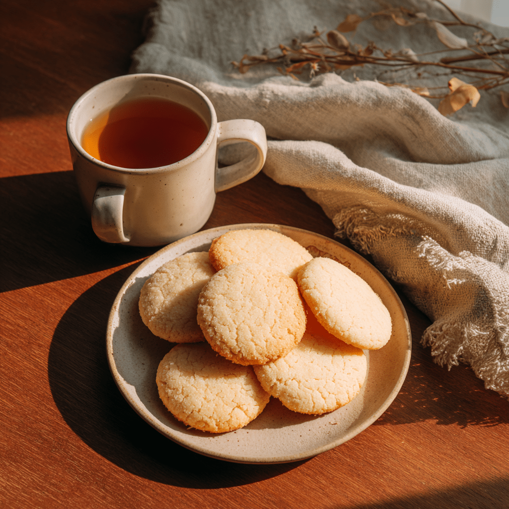 serving low sugar cookies