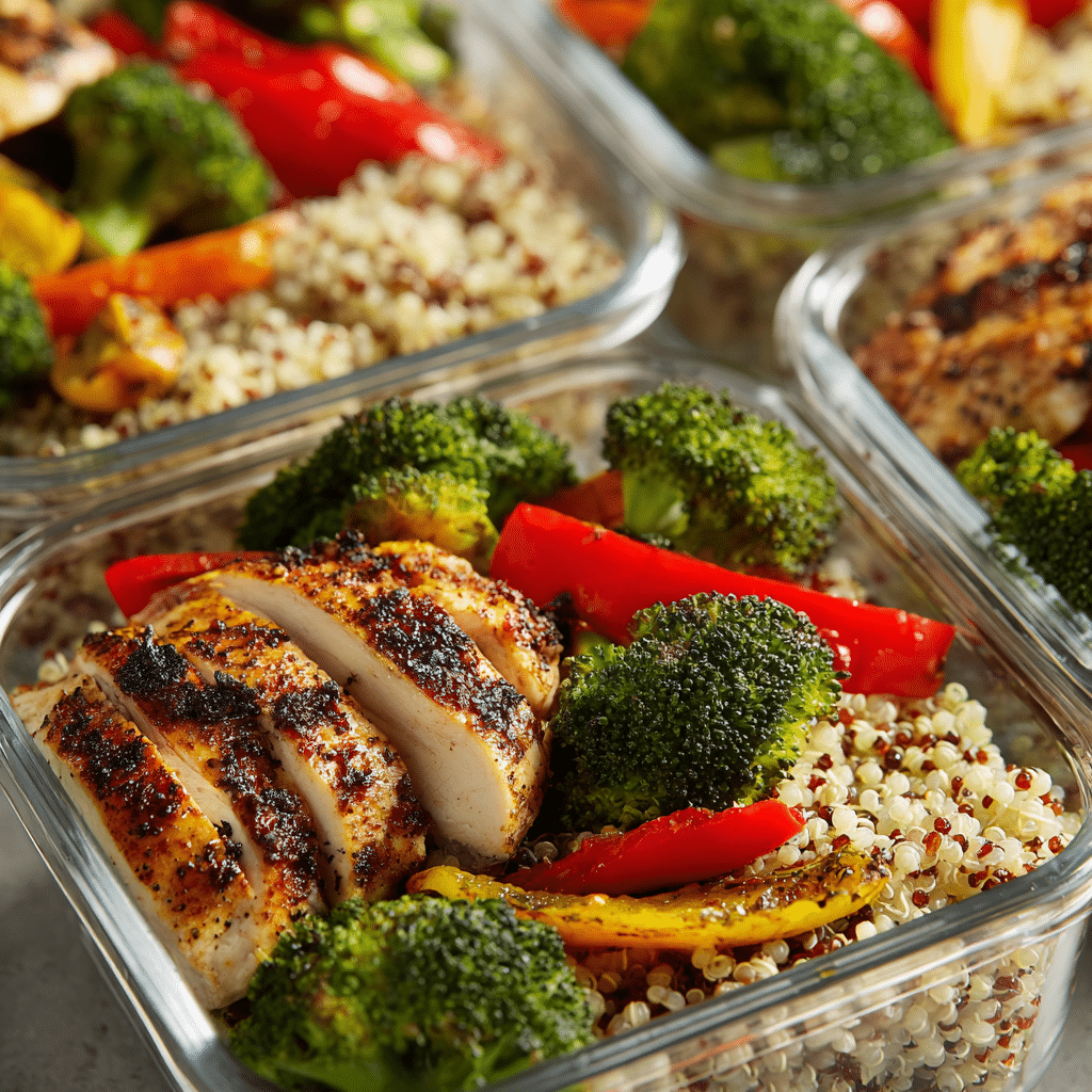 meal prep for weight loss and muscle gain