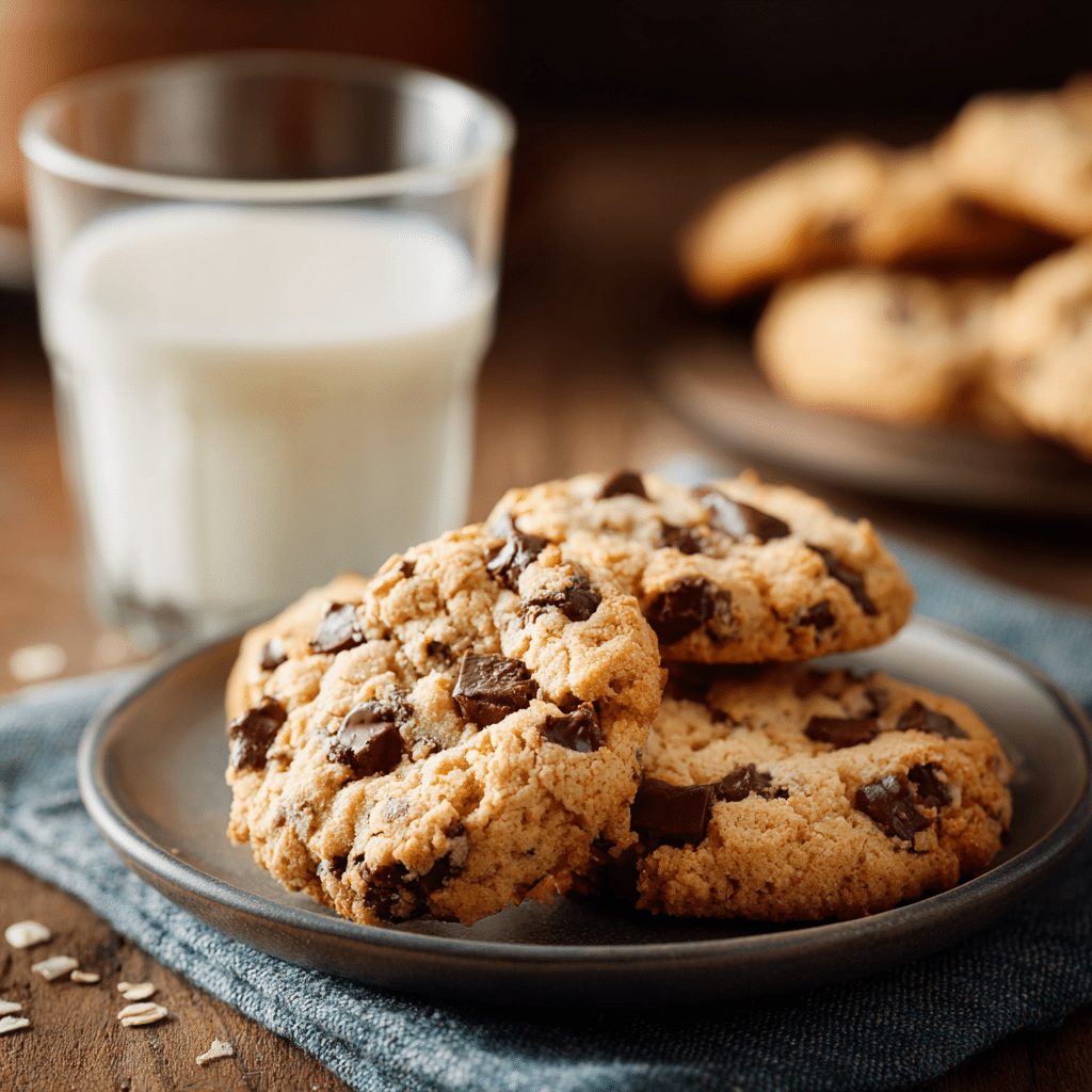 Gluten free cookies with almond milk