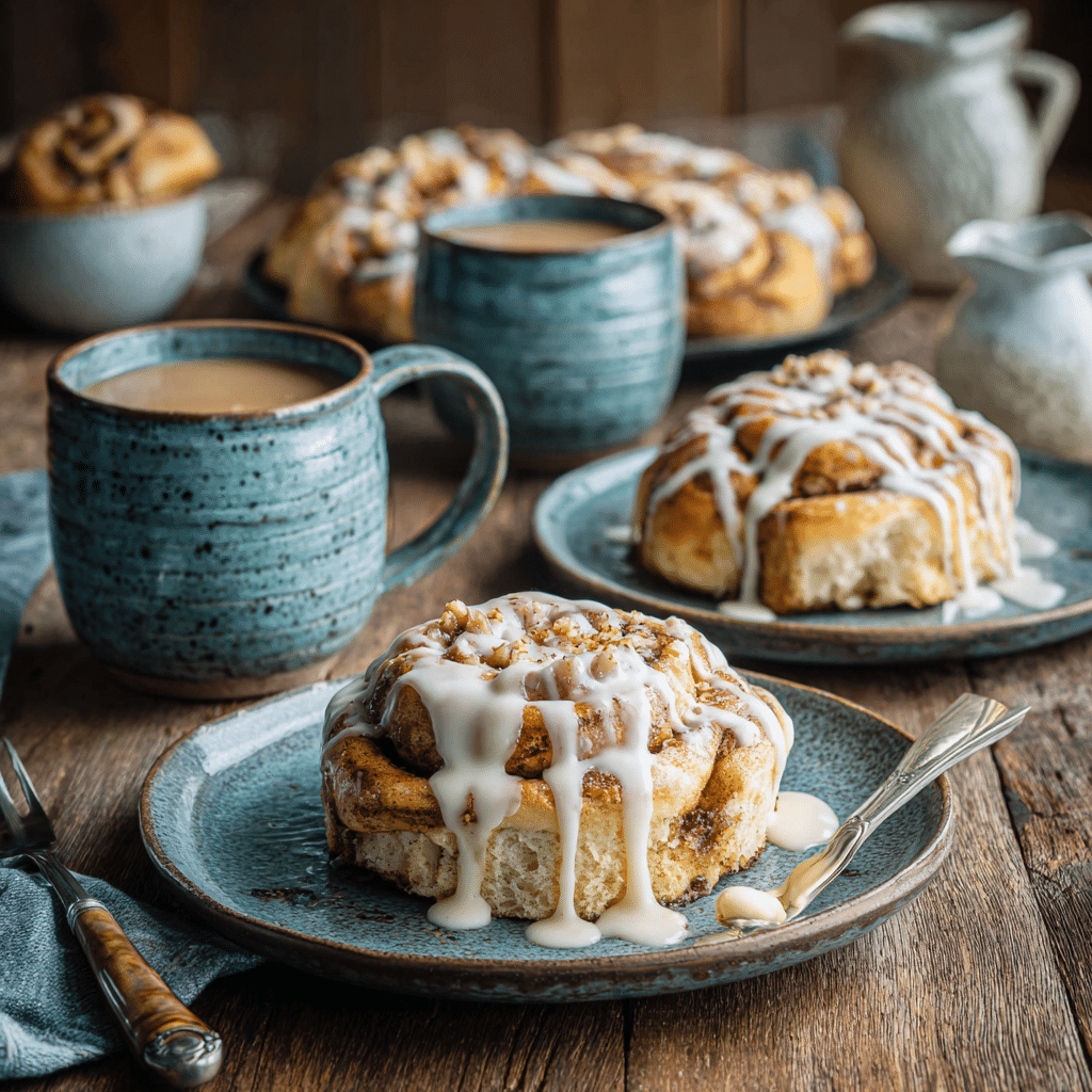 gluten-free sourdough cinnamon rolls