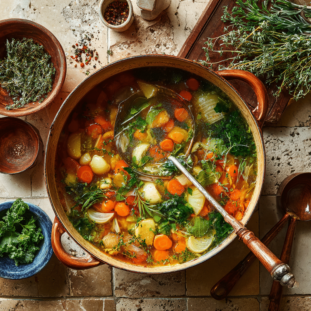 Cooking Step for Volume Eating Soup