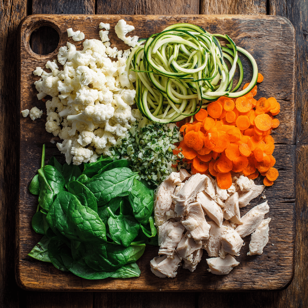 Ingredients for Volume Eating Recipes