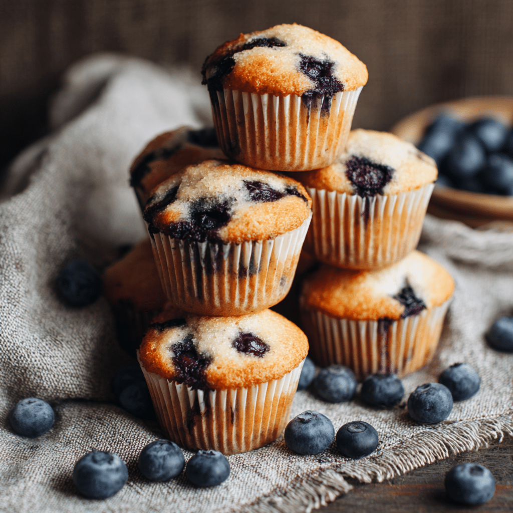 Gluten Free Blueberry Muffins