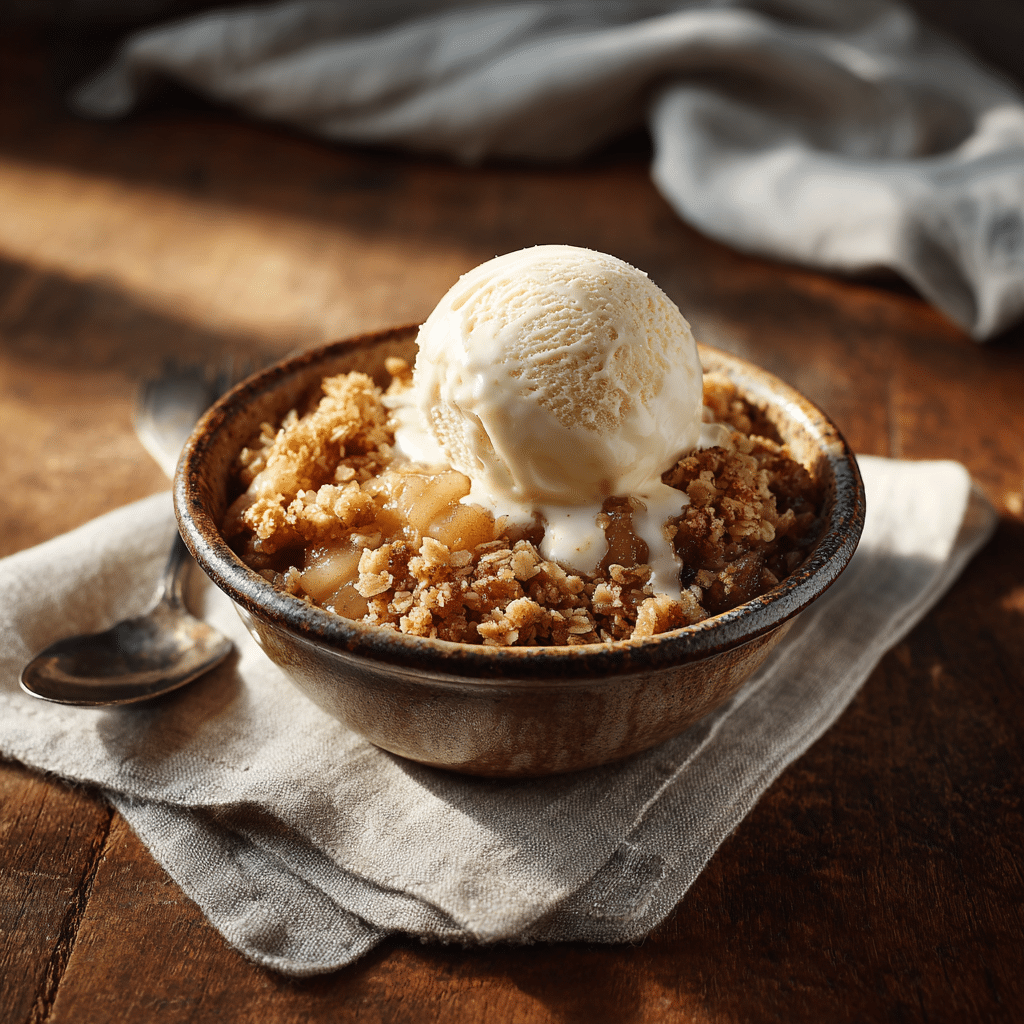 Sliced apples for Gluten-Free Apple Crisp