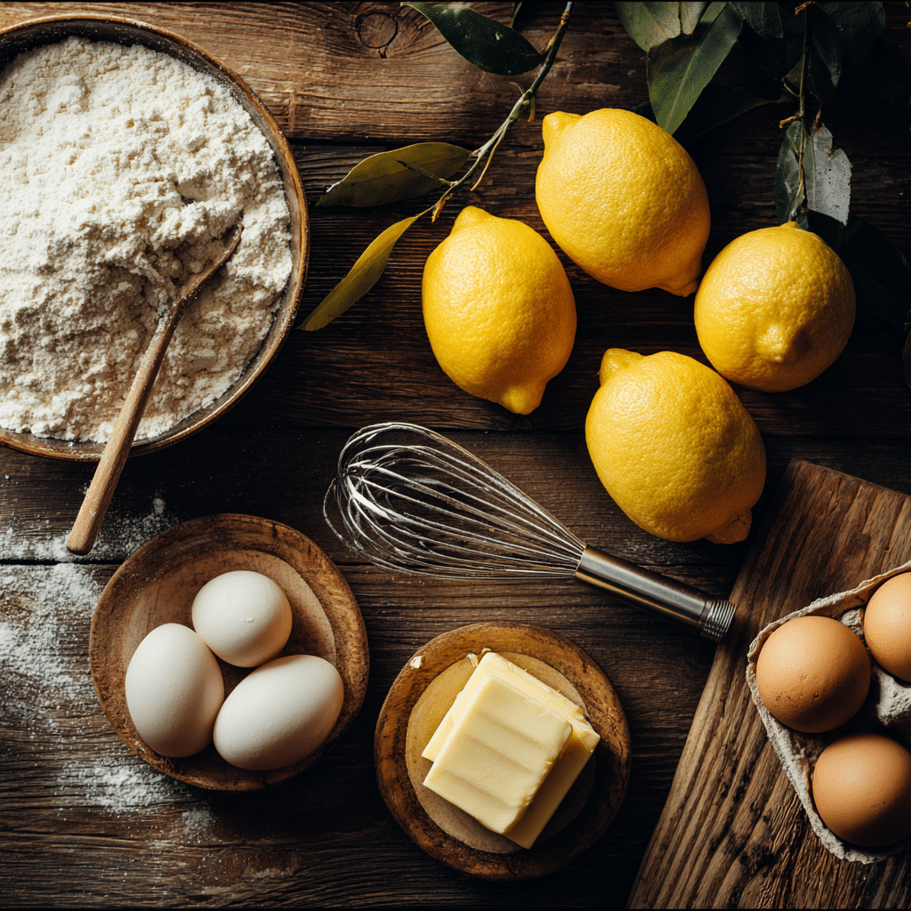 gluten free lemon bars ingredients