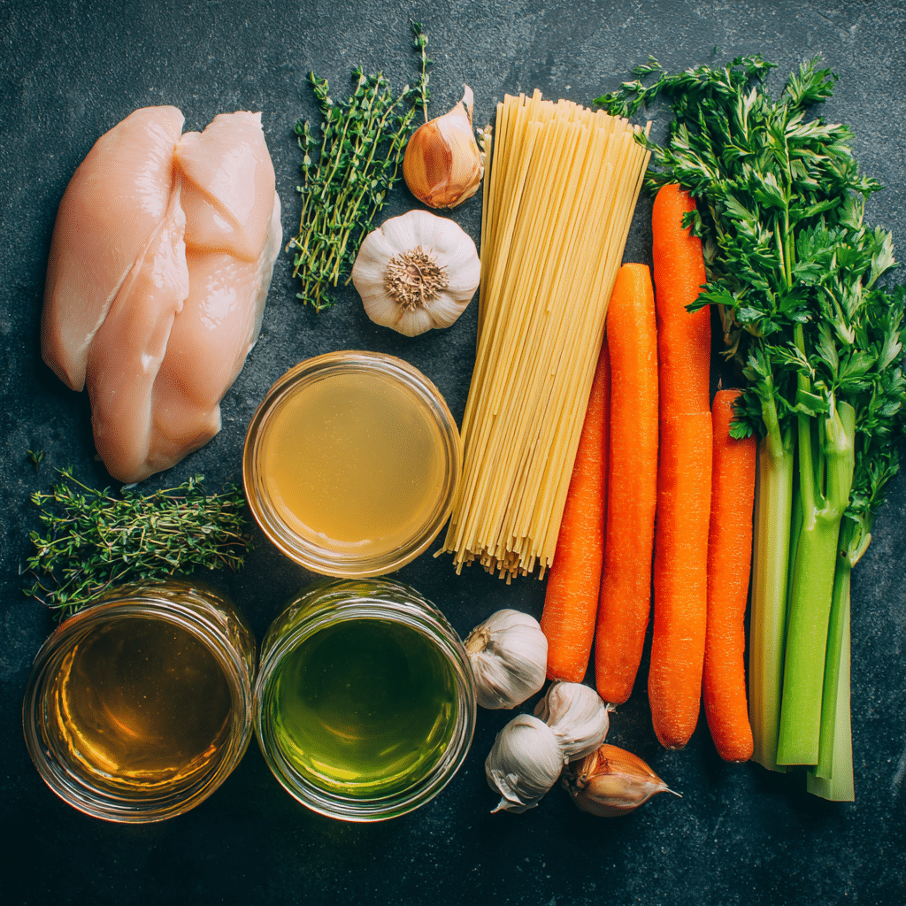 gluten free chicken noodle soup ingredients