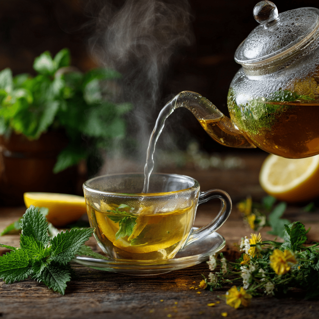 How to make lemon balm tea