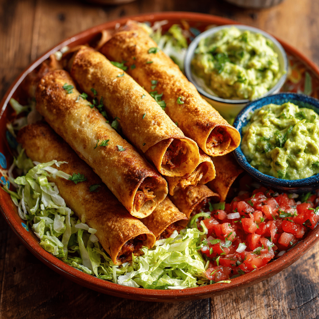 Serving Gluten Free Chicken Taquitos Recipe