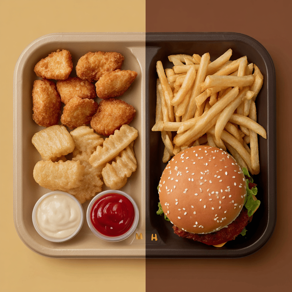 Chick-fil-A gluten-free menu compared to McDonald’s