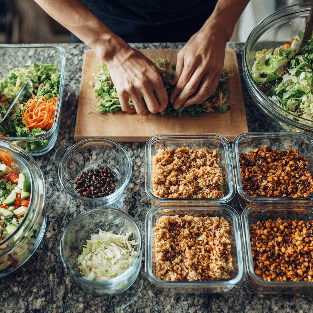 vegetarian meal prep for weight loss