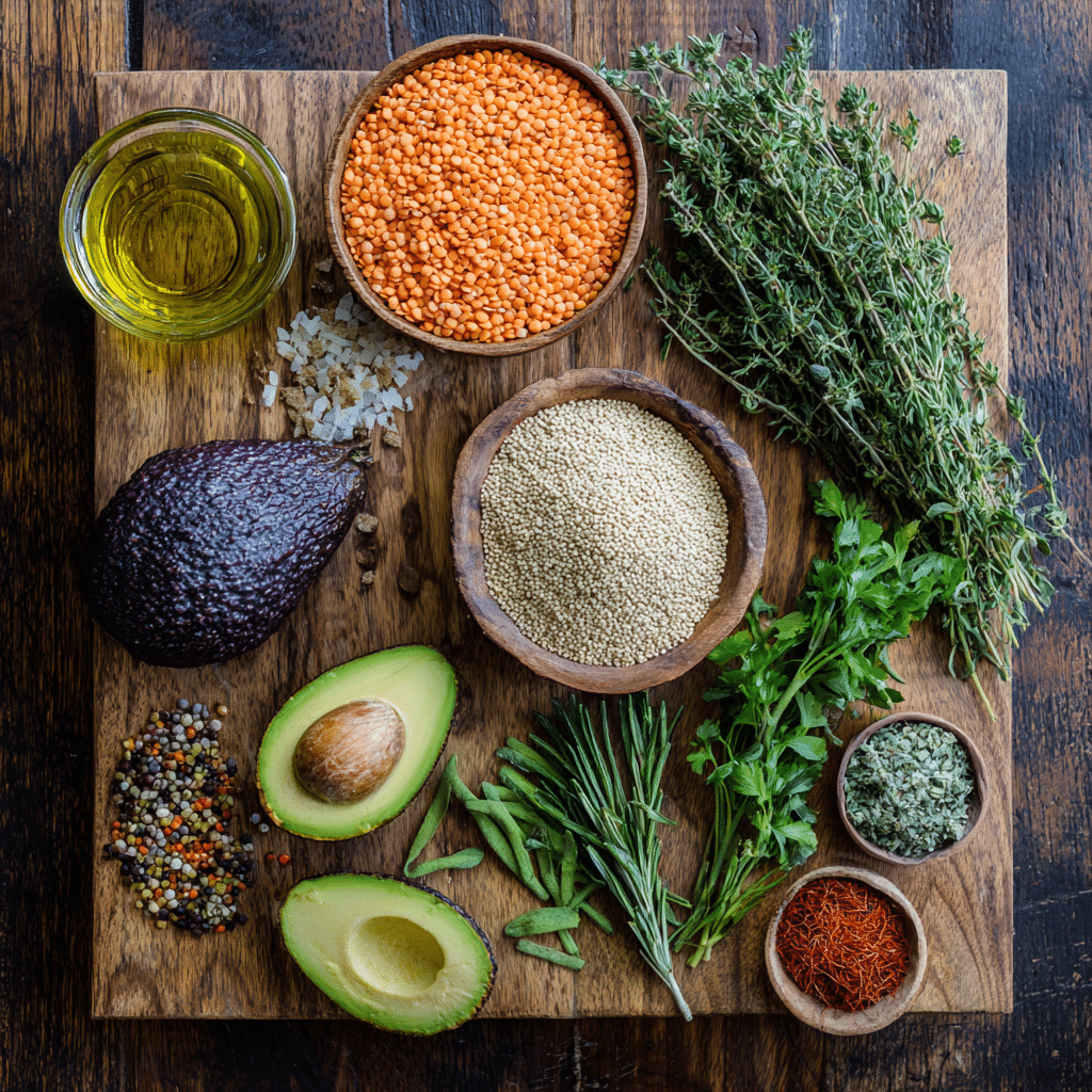 vegetarian meal plan ingredients for weight loss