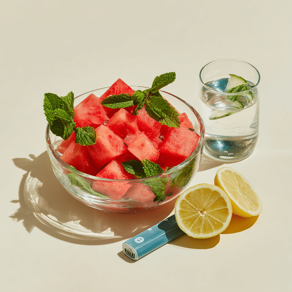 watermelon meal presentation for weight loss