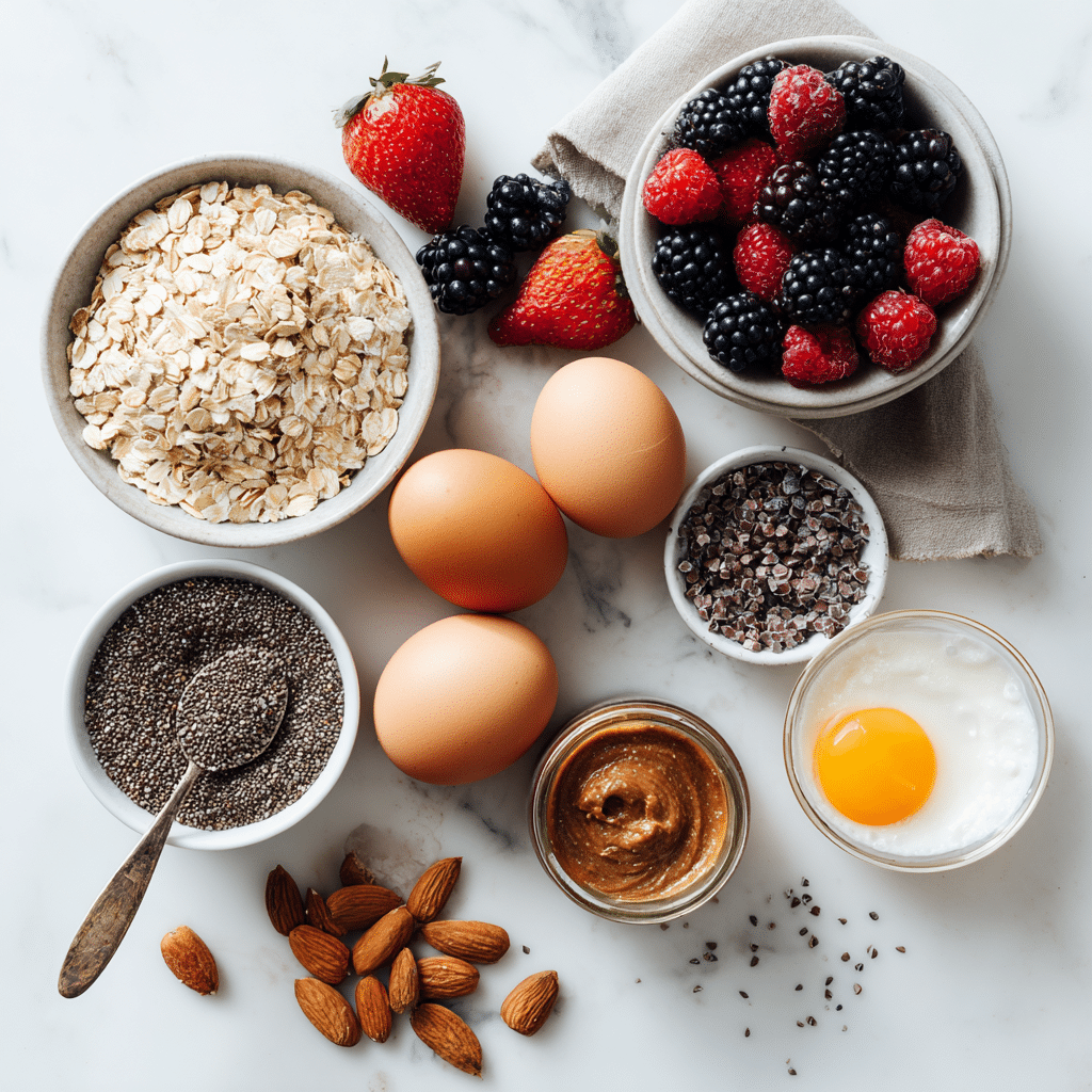 Gluten-Free Breakfast Ingredients for Meal Prep Plan – Bright Style