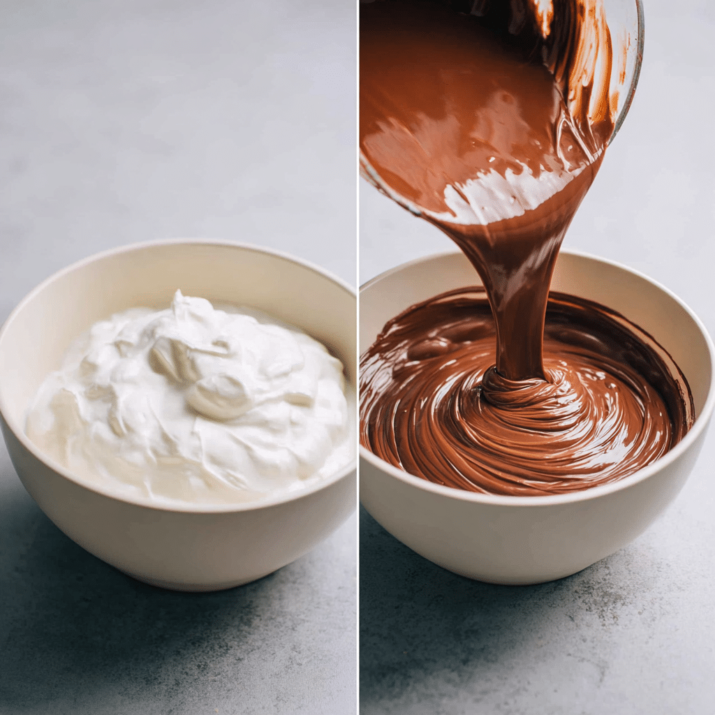 Step-by-step 10-minute chocolate mousse preparation