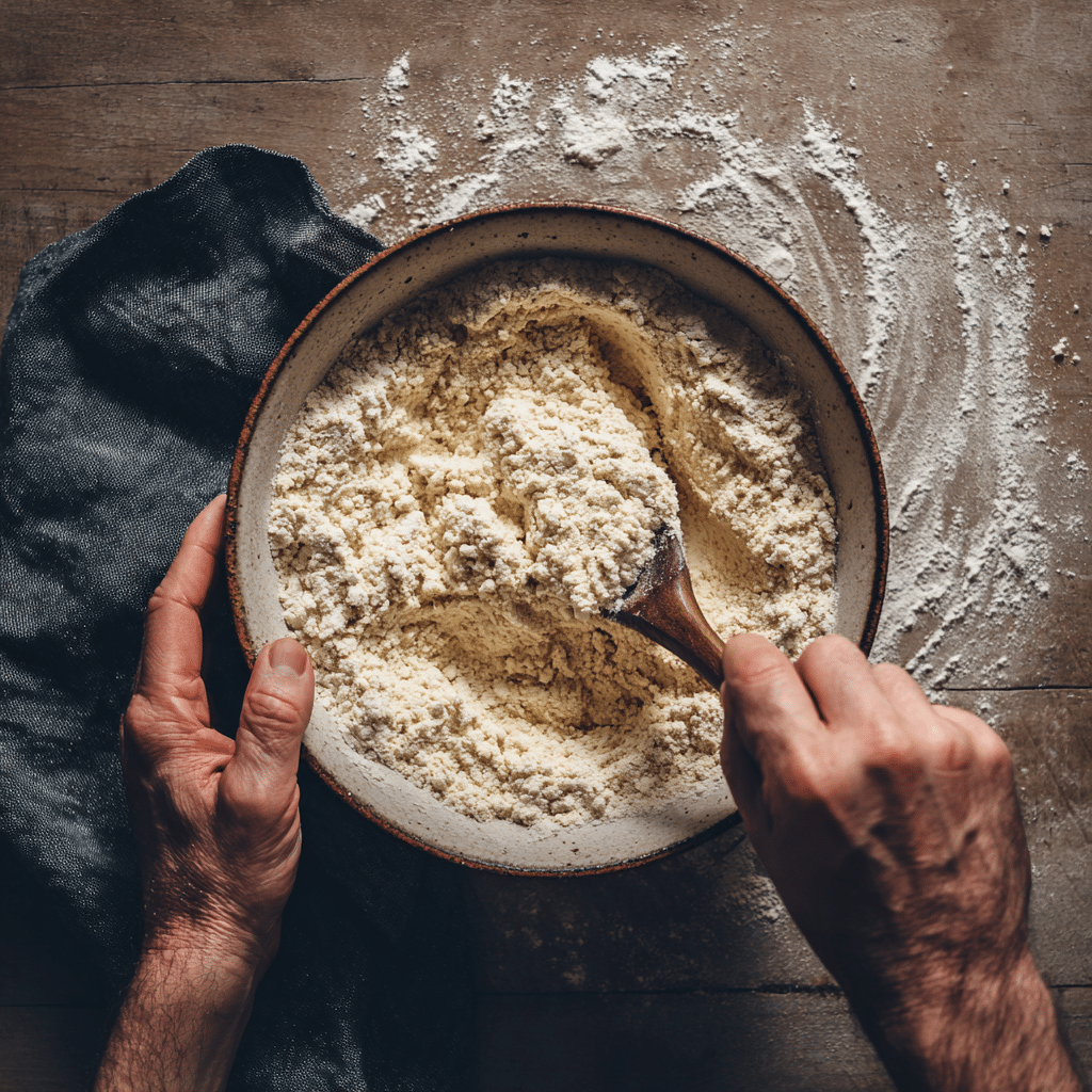 making gluten free crust with vegan butter