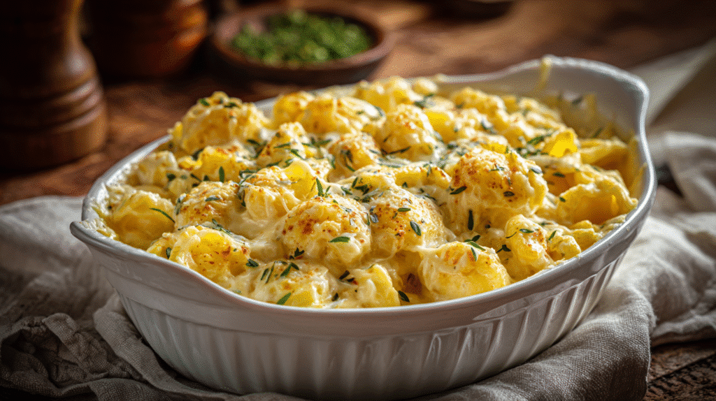 gluten free mac and cheese with hidden veggies