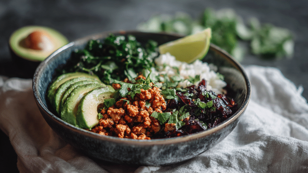 gluten free meal served