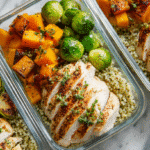 Balanced Meal Prep for Women Losing Weight with chicken, quinoa, and vegetables