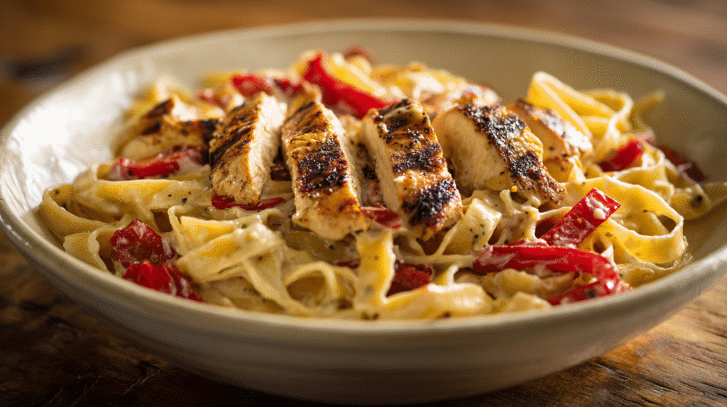 U3823717446 Bright Close Up Of Gluten Free Cajun Chicken Past E71eef5b 8bbf 4709 B365 99dea47ca5cd 1