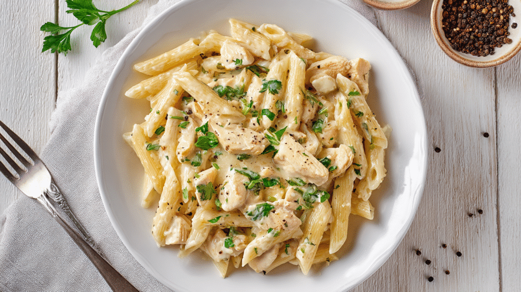 U3823717446 Bright Top Down View Of Served Gf Creamy Chicken 6e8e398f 1a63 4777 8e90 0c4369347a8b 2