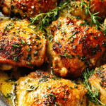 20-Minute Garlic Butter Chicken Gluten Free in skillet