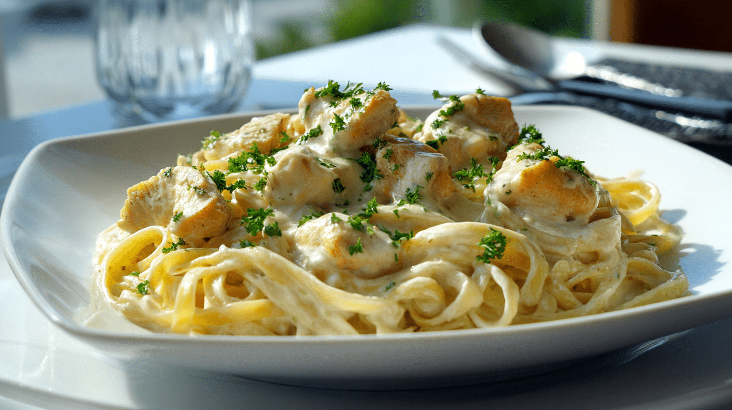 U3823717446 Plated Gluten Free Chicken Alfredo With Creamy Da 79bb44b1 8348 46b5 88b0 8ba3112b236b 0