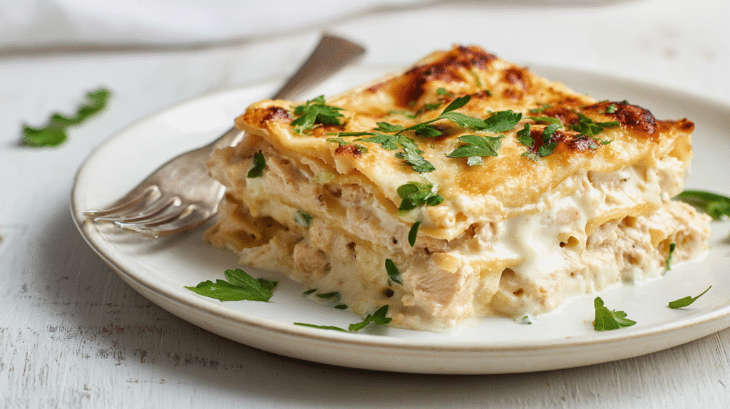 U3823717446 Slice Of Dairy Free Chicken Lasagna Plated Neatly B7649f9e 9769 4635 8306 F3fff694d6d6 1