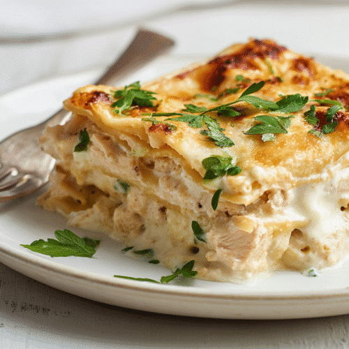 U3823717446 Slice Of Dairy Free Chicken Lasagna Plated Neatly B7649f9e 9769 4635 8306 F3fff694d6d6 1