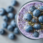 U3823717446 Close Up Of Blueberry Yogurt Smoothie In A Clear 856a5a0f 687e 46d4 96c2 8ee6e97be27b 1