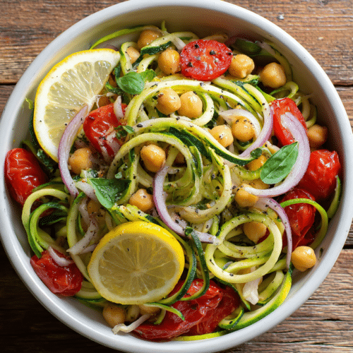 U3823717446 Bright Zoomed In Bowl Of Zucchini Noodles With Ch 78e554d0 D969 4a50 B34e 757394c2cb86 1