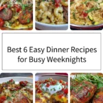 Delicious easy dinner recipes perfect for busy weeknights.