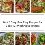 Easy meal prep recipes for weeknight dinners