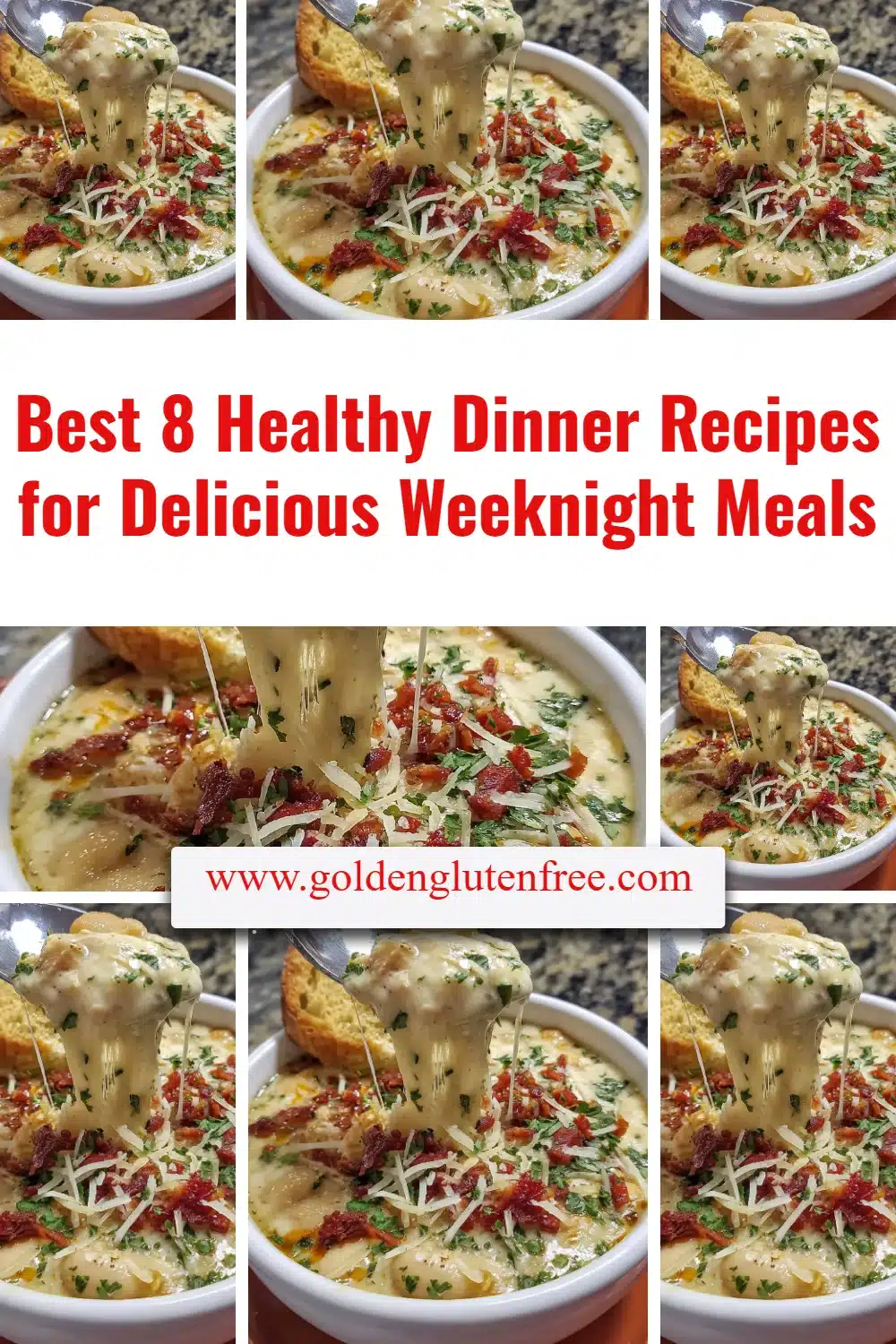 Colorful healthy dinner recipes for quick weeknight meals with fresh ingredients