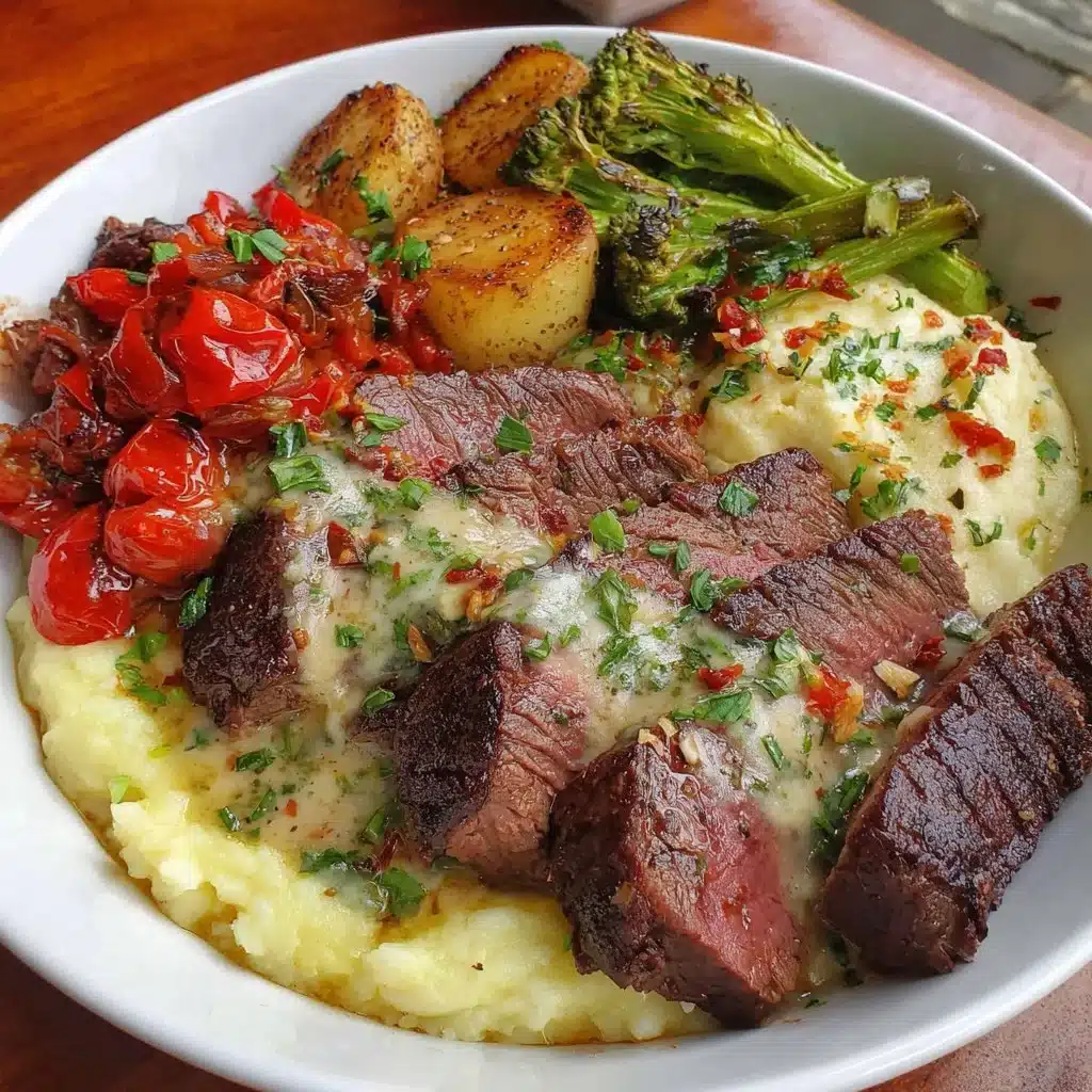 Mediterranean Steak Bowl Recipe