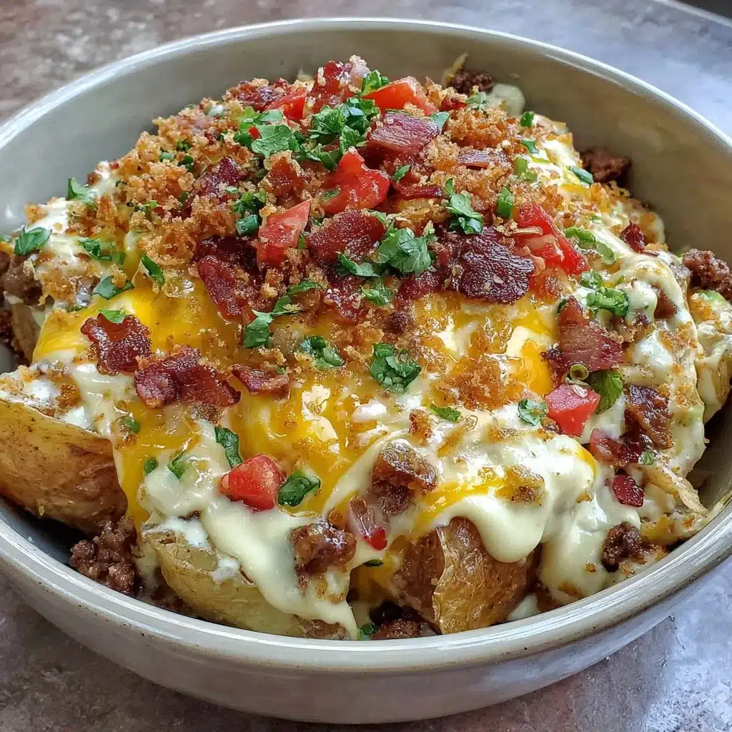 Loaded Potato Taco Bowl