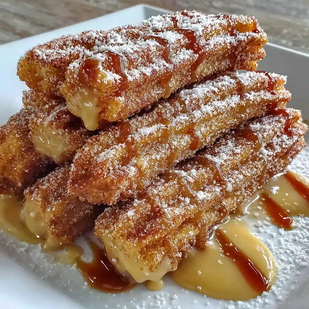 Baked gluten-free churros served with a chocolate dipping sauce