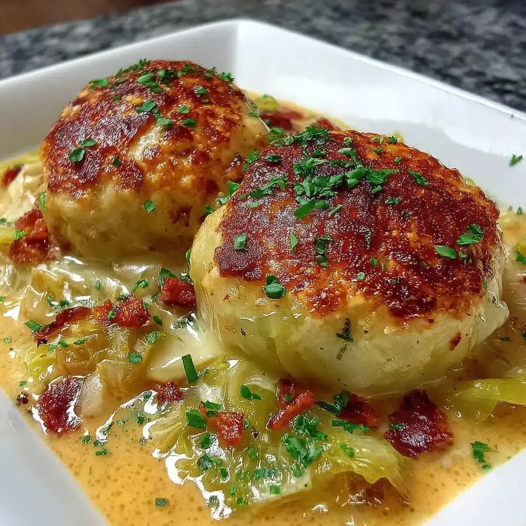 German Cabbage and Dumplings