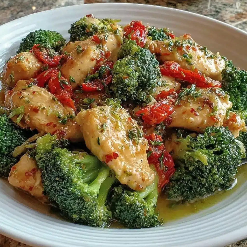Low-Calorie Chicken and Broccoli Stir Fry