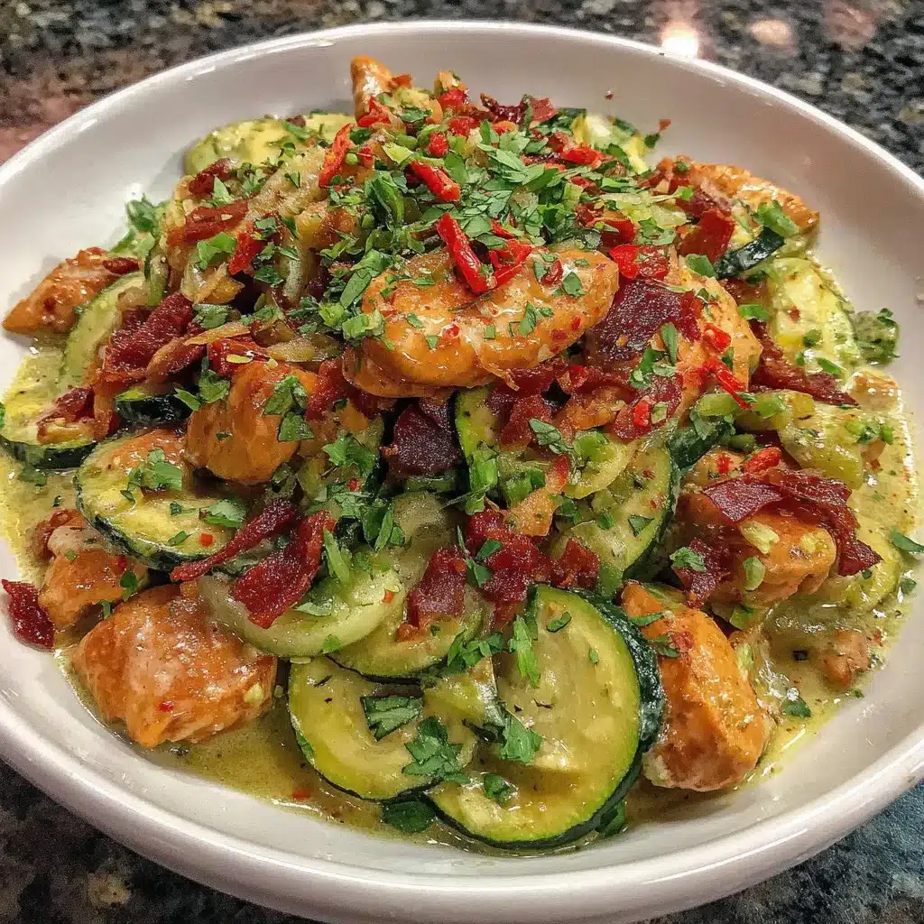 Simple Chicken Zucchini Stir Fry
