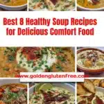 A variety of healthy soup recipes for comforting and nutritious meals