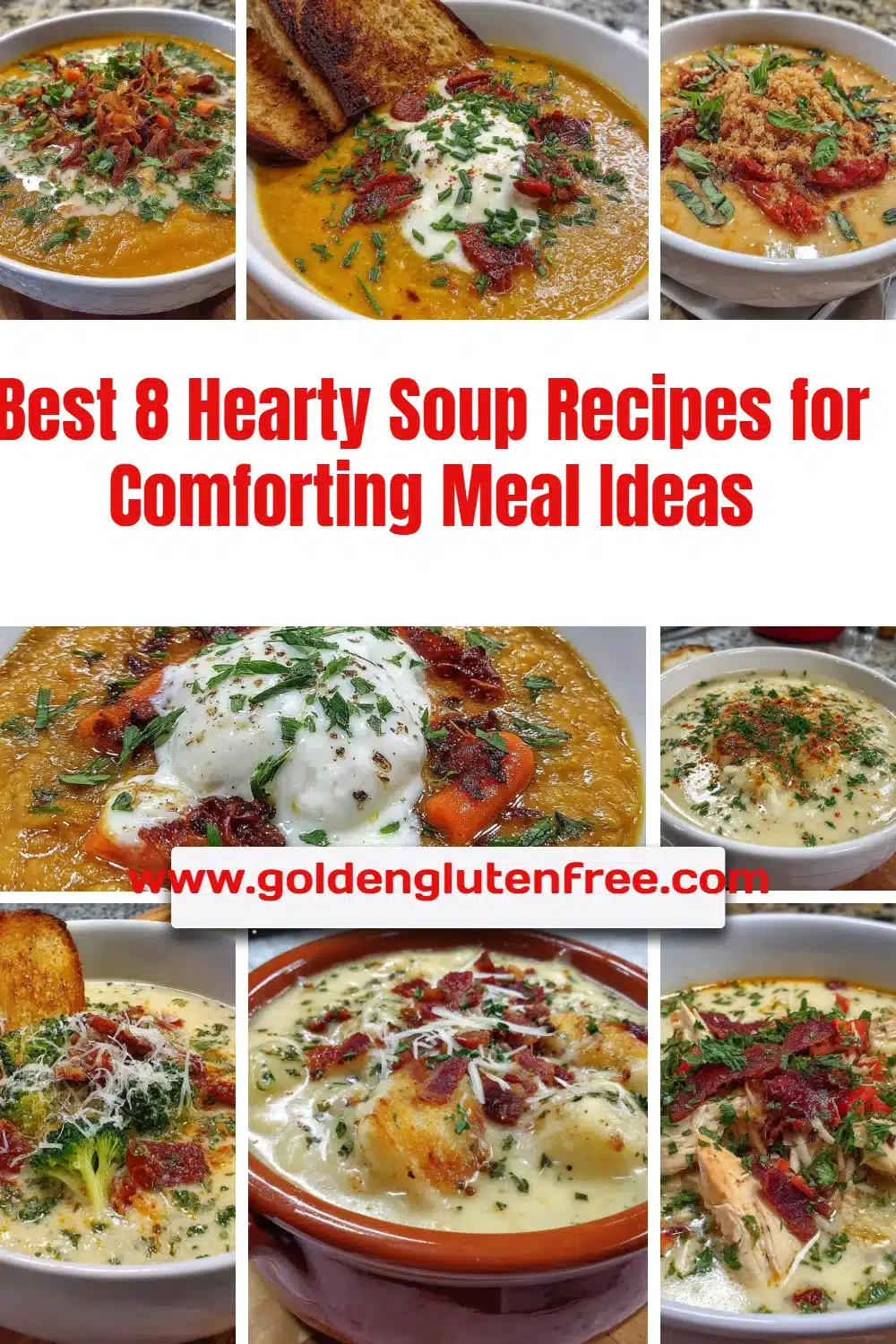 A bowl of hearty soup with vegetables and herbs, perfect for a comforting meal.