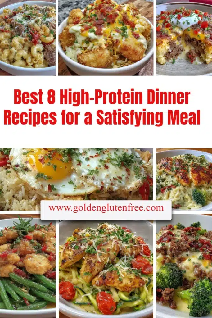 Delicious high-protein dinner recipes for a satisfying meal