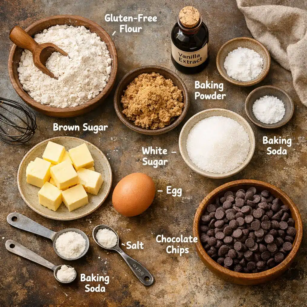 easy gluten free chocolate chip cookies