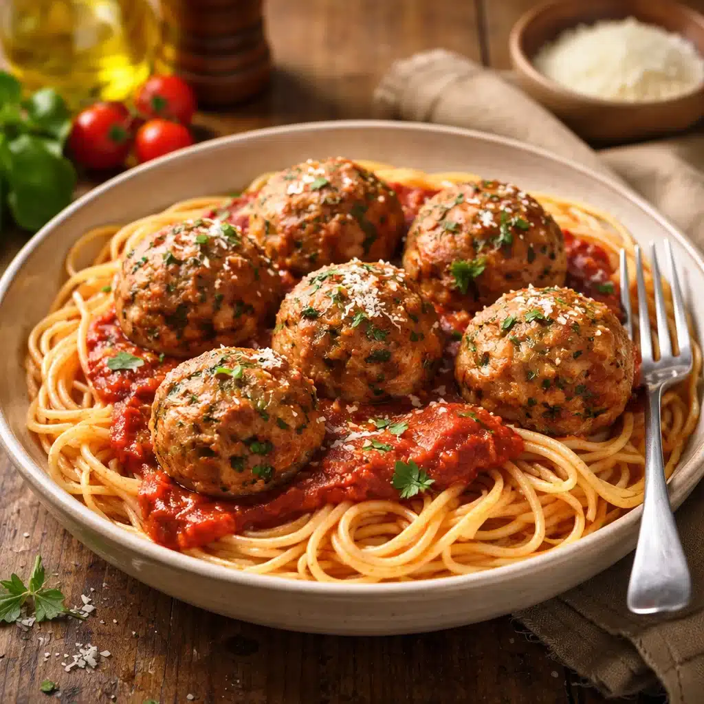 easy gluten free turkey meatballs dinner