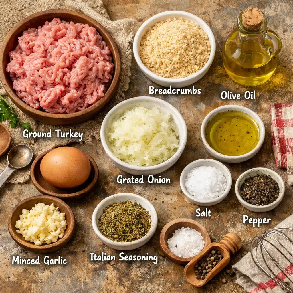 easy gluten free turkey meatballs dinner