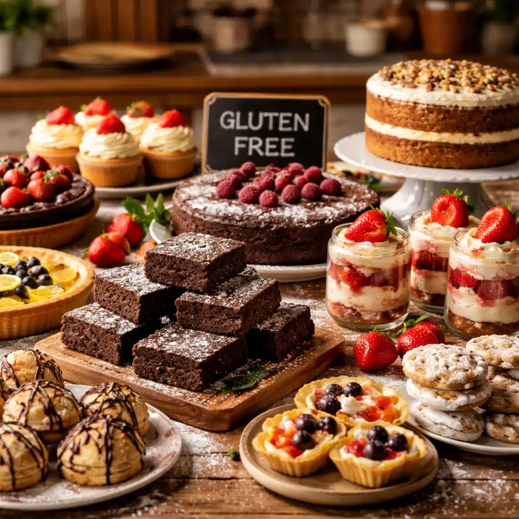 quick gluten free dessert with few ingredients