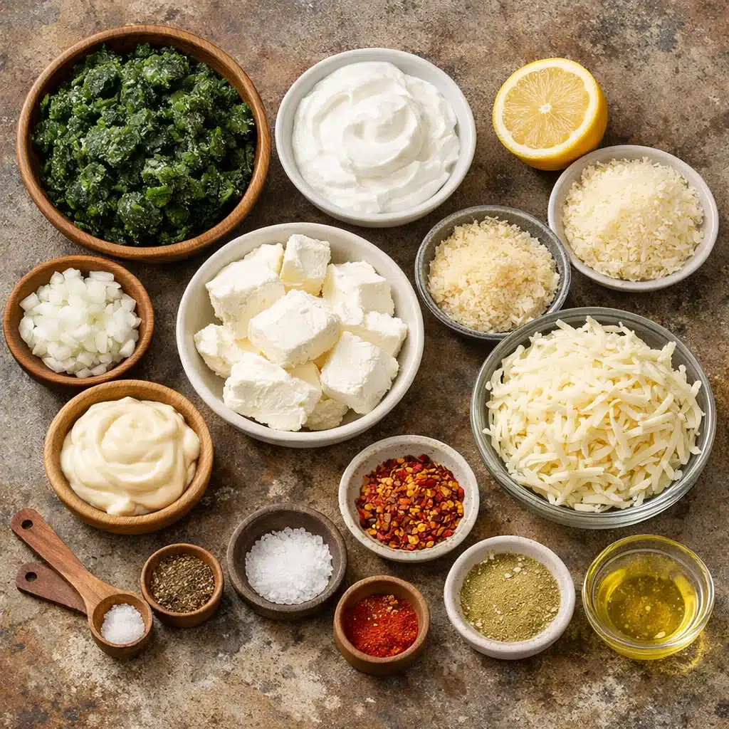 spinach dip recipe easy