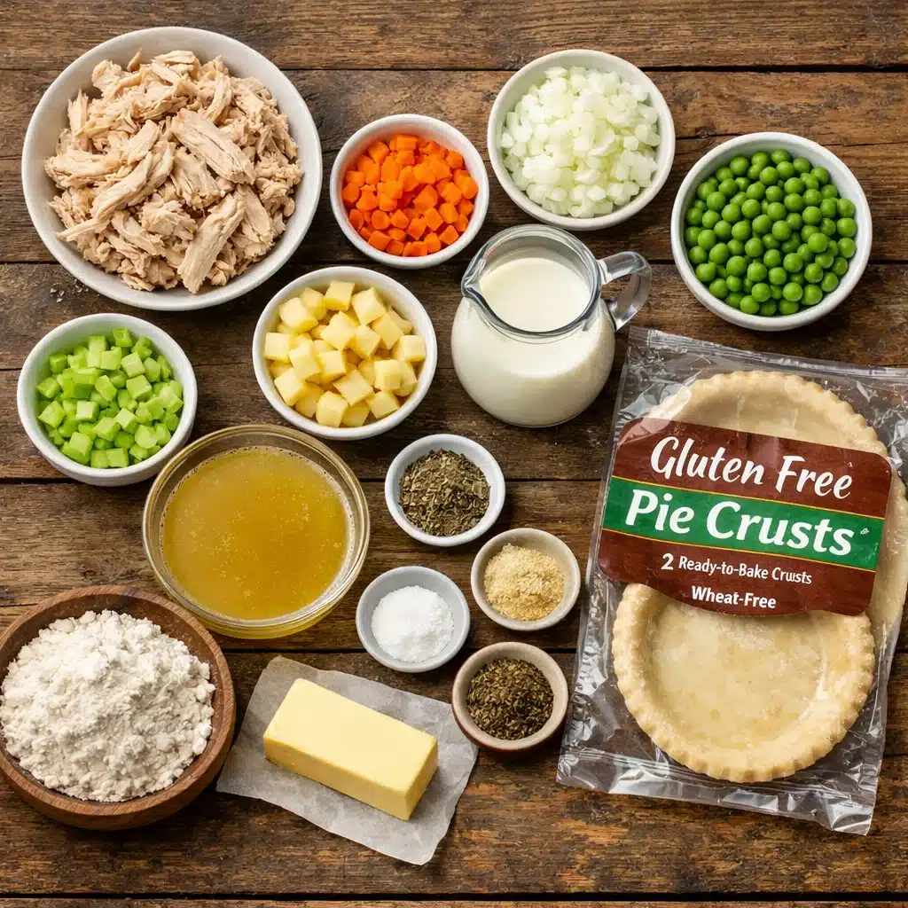 wheat free chicken pot pie