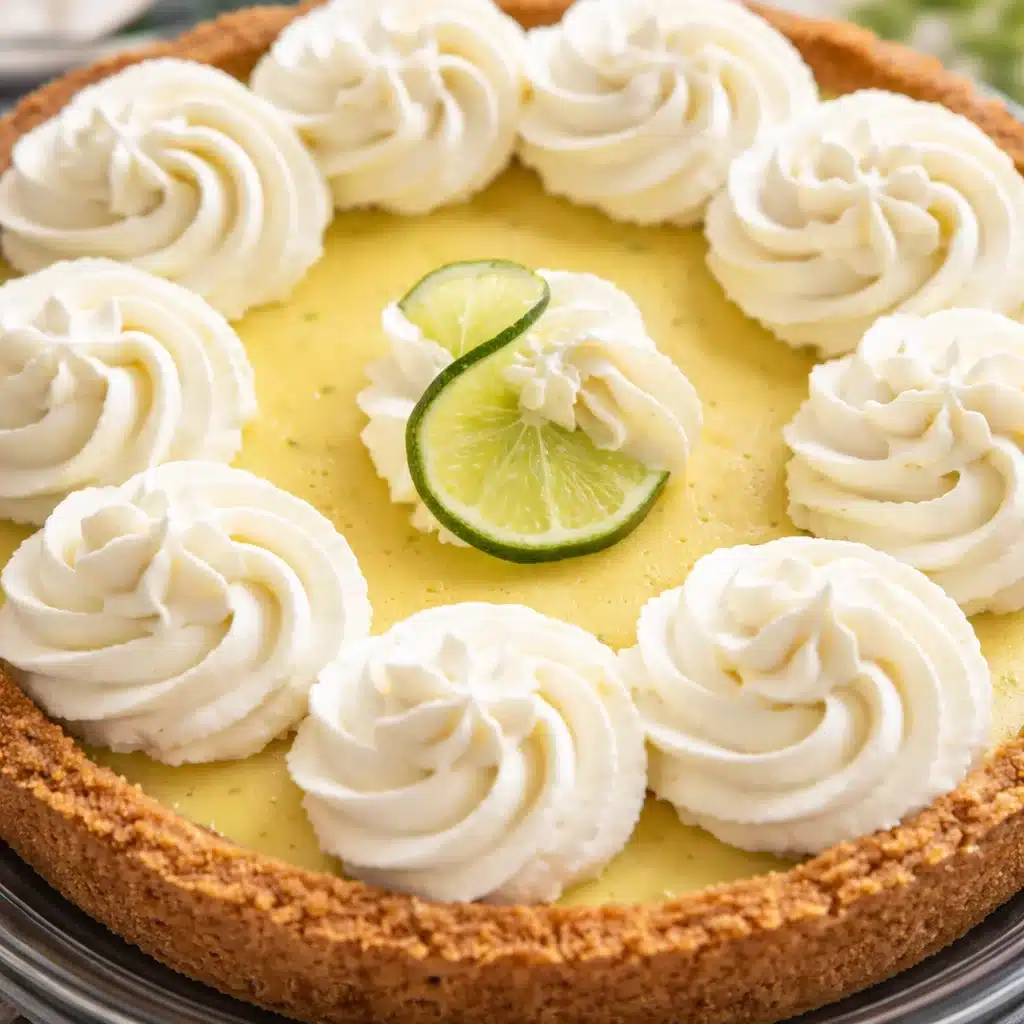 Delicious gluten free key lime pie with a creamy filling and graham cracker crust